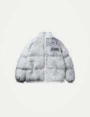 Men’s Hip Hop Oversized Bomber Jacket – Graffiti Streetwear Padded Winter Coat