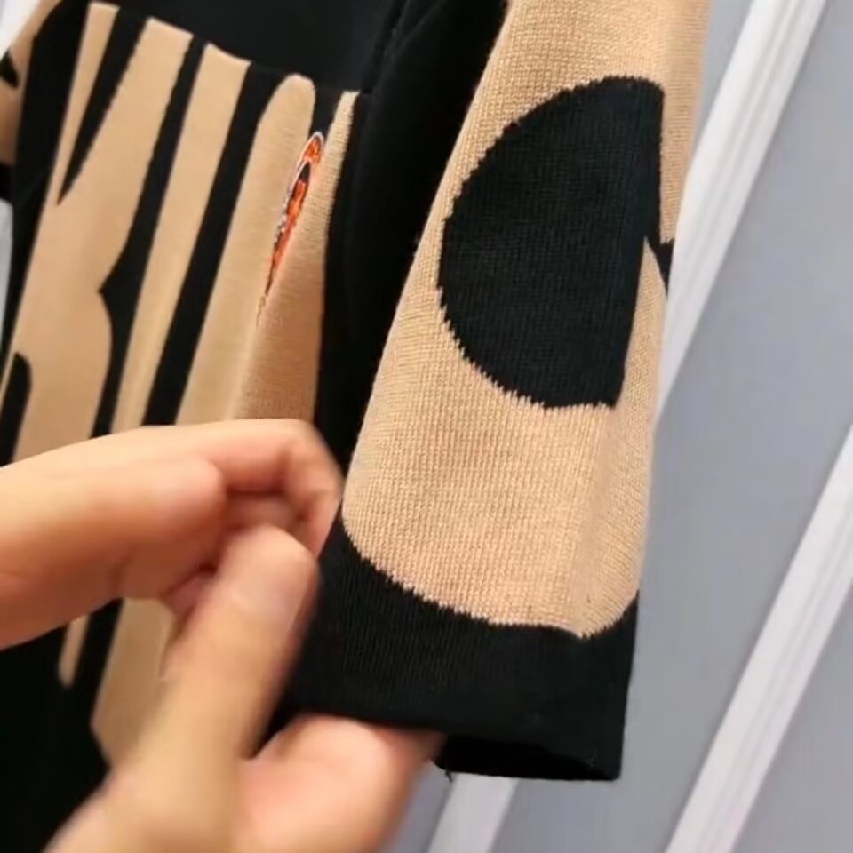 High-End Knitted Striped Polo Shirt – Slim Fit Summer Essential