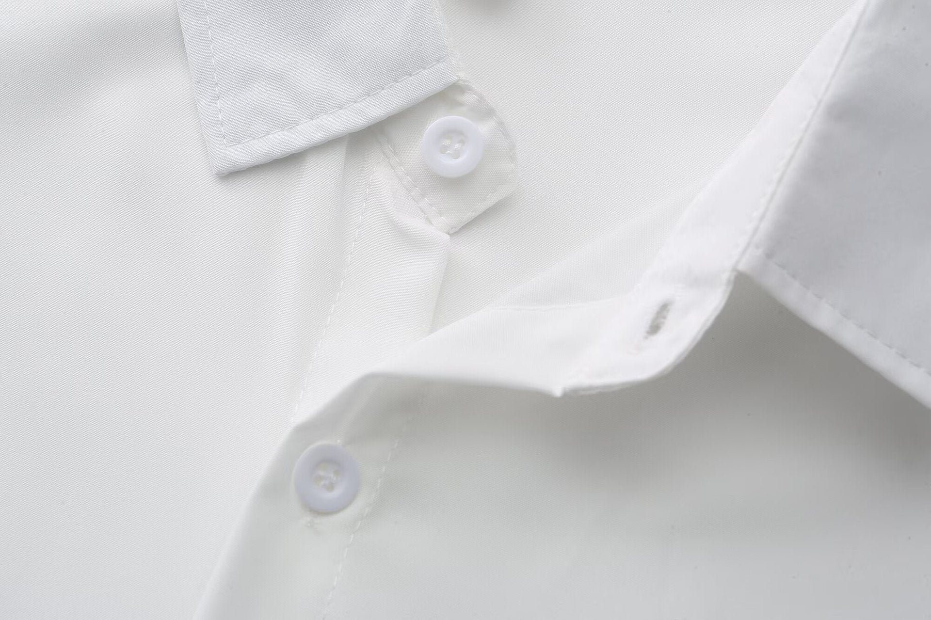 Men's Slim Fit Solid Colour Long-Sleeved Shirt – Smart Business Casual