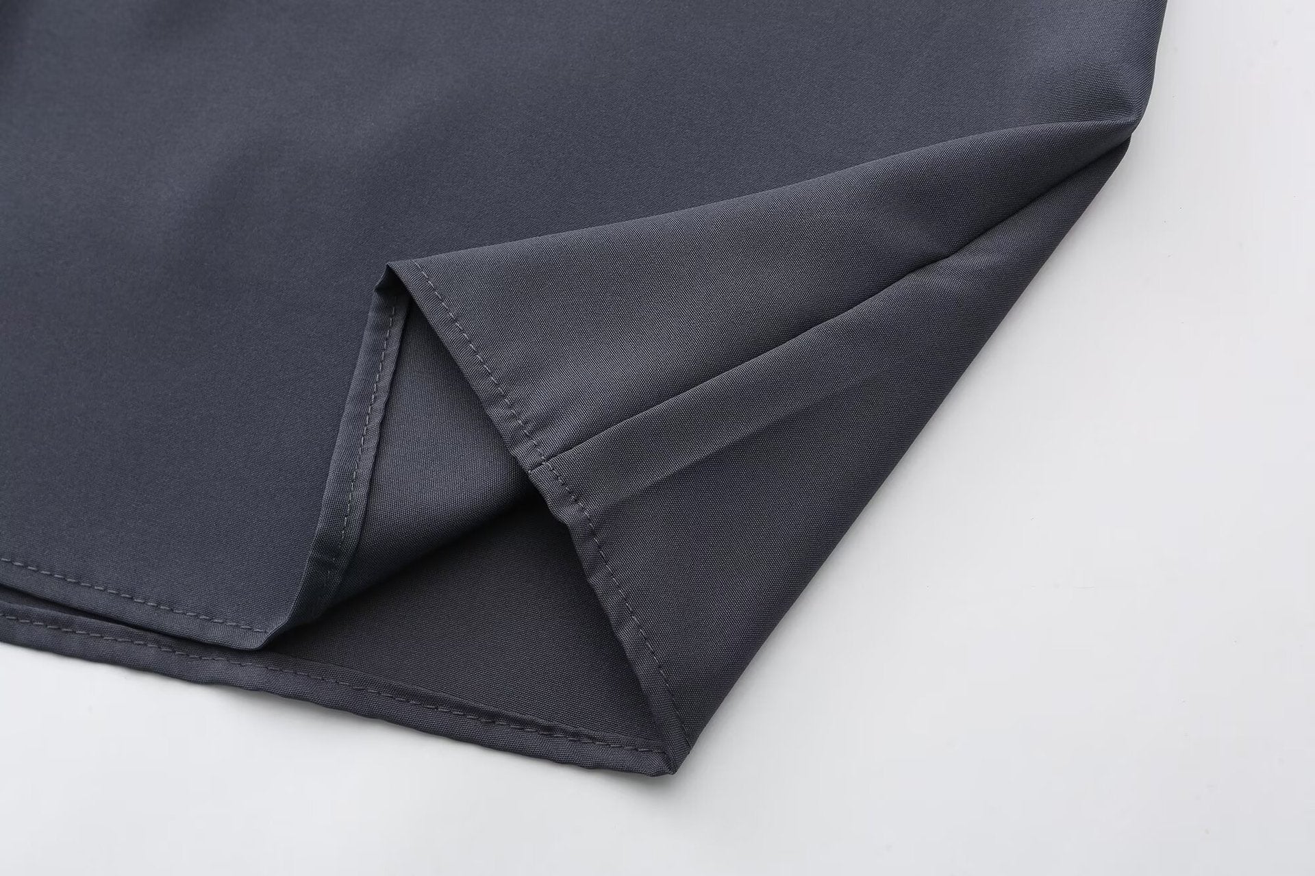 Men's Slim Fit Solid Colour Long-Sleeved Shirt – Smart Business Casual