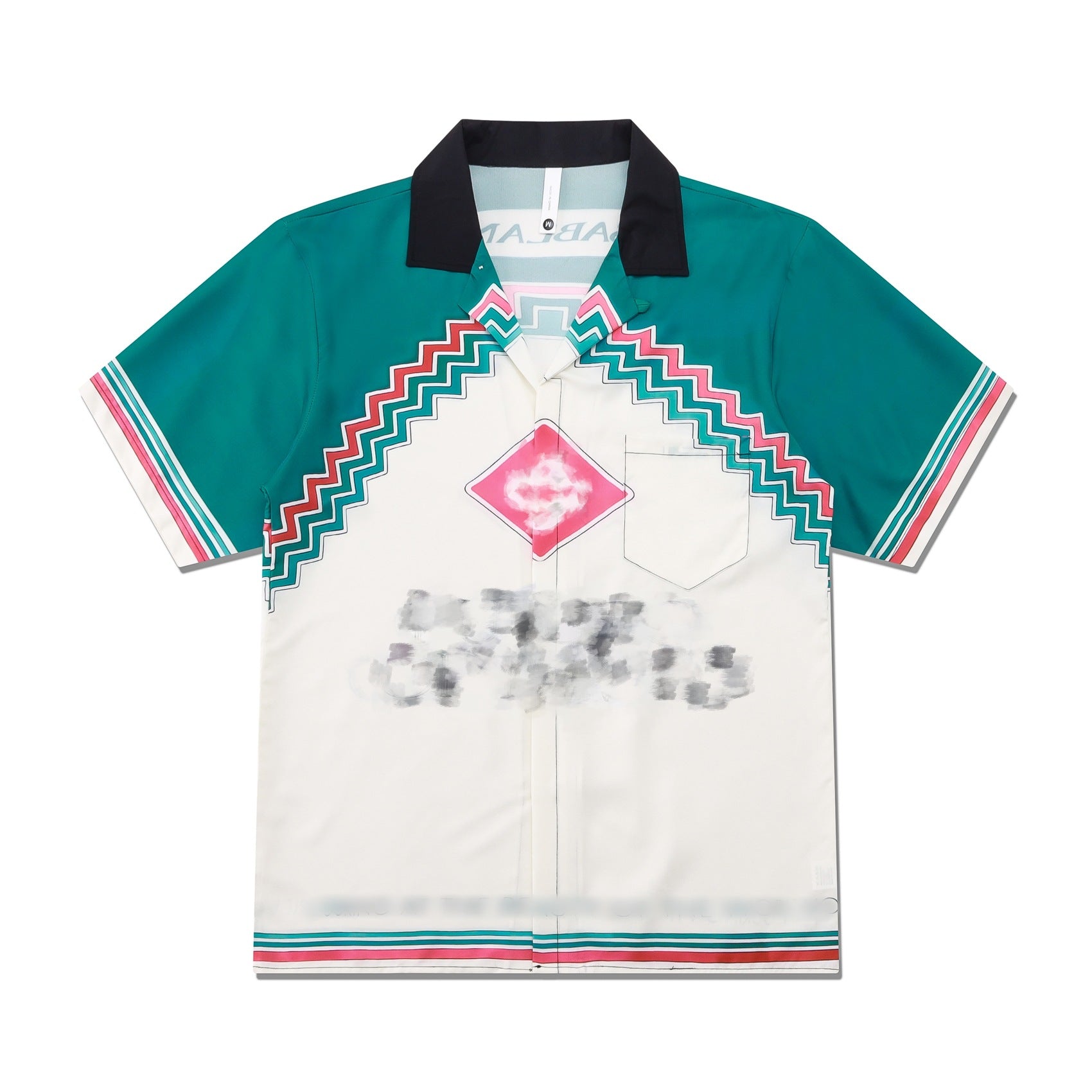 Hawaiian Retro Shell Print Beach Shirt – Relaxed Resort Style