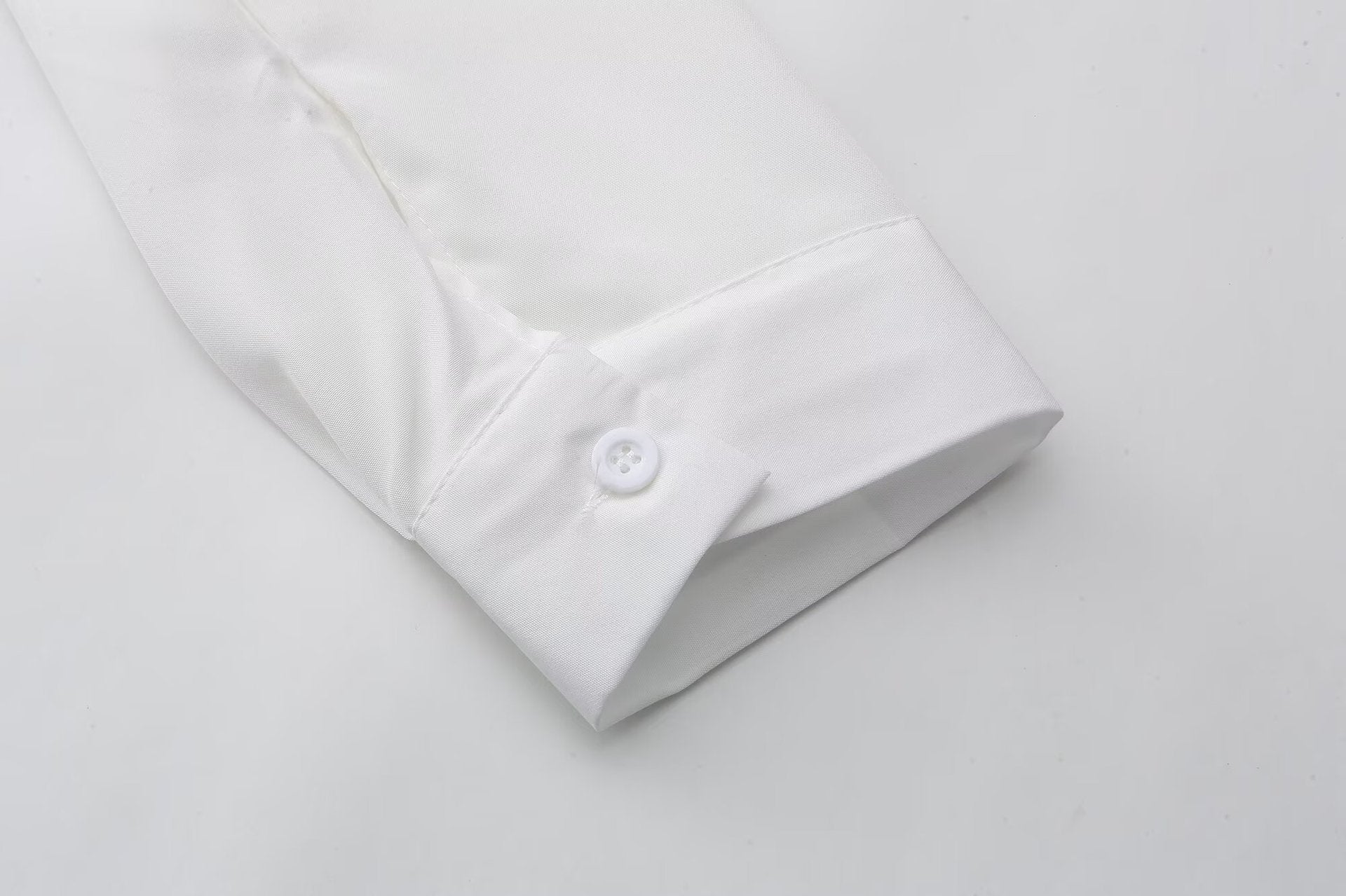 Men's Slim Fit Solid Colour Long-Sleeved Shirt – Smart Business Casual