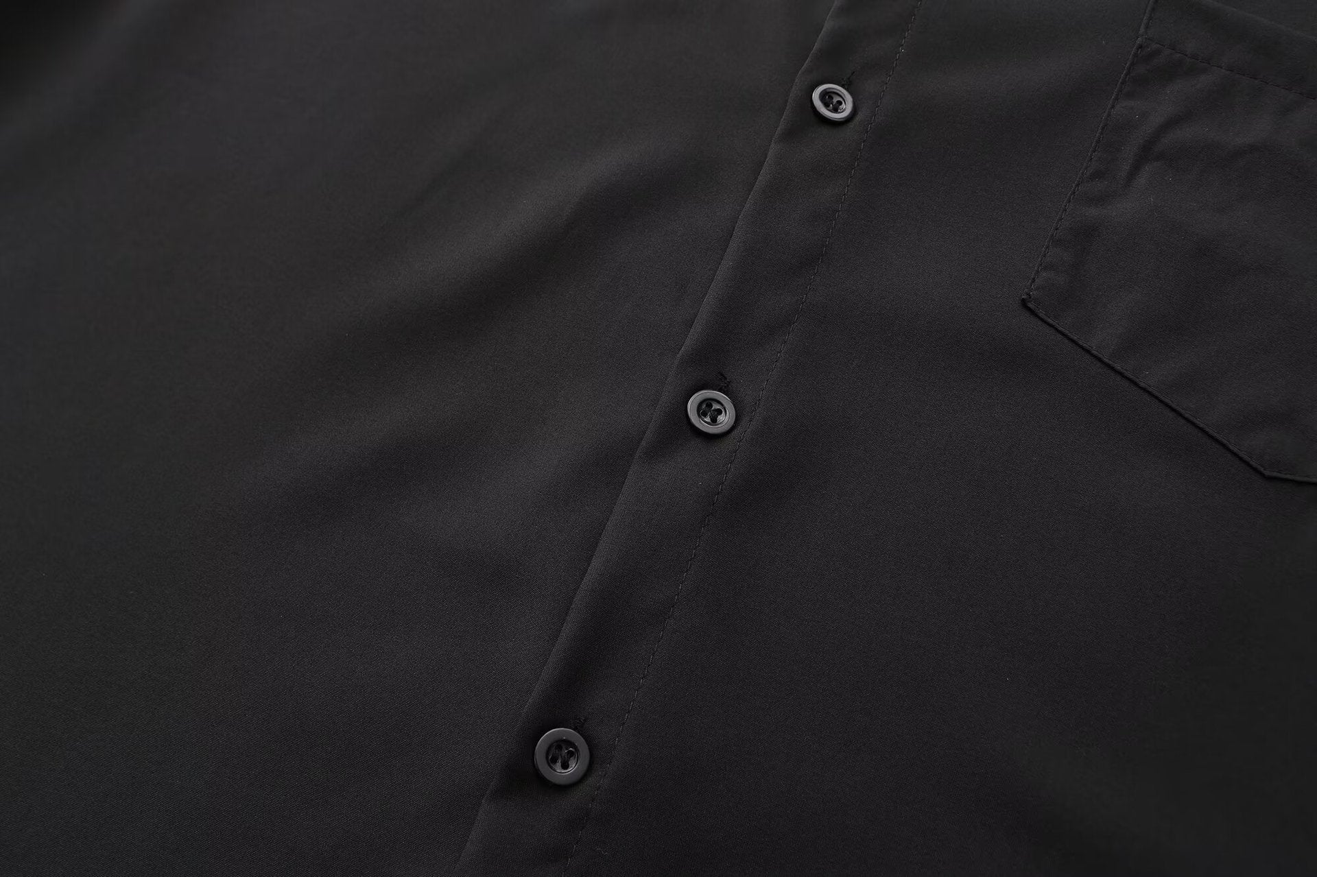 Men's Slim Fit Solid Colour Long-Sleeved Shirt – Smart Business Casual