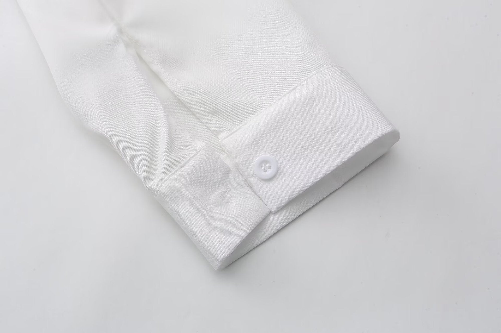 Men's Slim Fit Solid Colour Long-Sleeved Shirt – Smart Business Casual