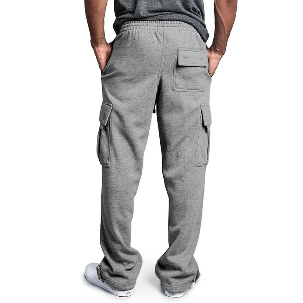 Mens Sweatpants Straight Fit Joggers for Sports
