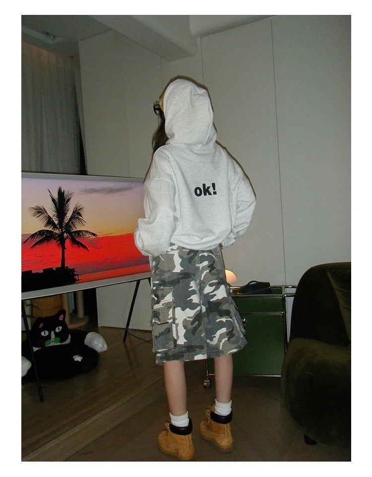 Tawaaiw Cartoon Print Hooded Hoodie – Women’s Streetwear Collection