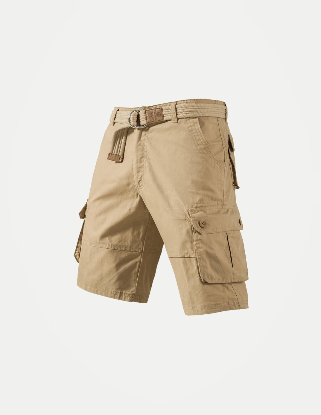 Men’s Premium Cargo Bermuda Shorts – Knee-Length Cotton Utility Shorts | Casual, Golf & Outdoor Wear