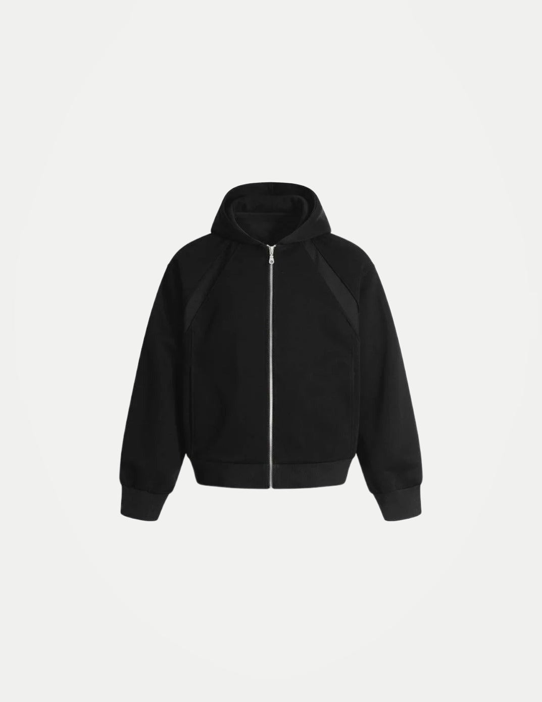 Unisex Oversized Heavyweight Hoodie – Loose-Fit Deconstructed Sweatshirt | Trendy Casual Zipper Streetwear