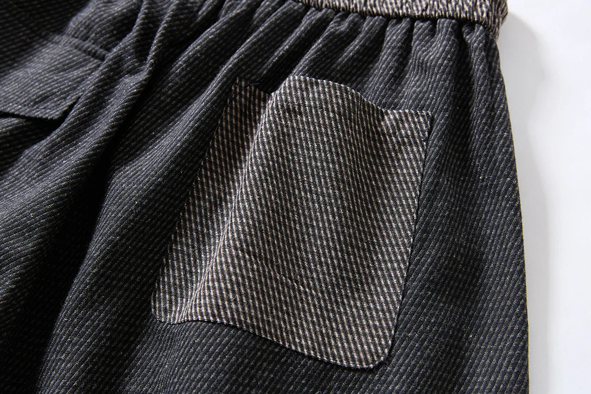 Men's Casual Loose Shorts – Summer 2026 Straight Leg Cotton