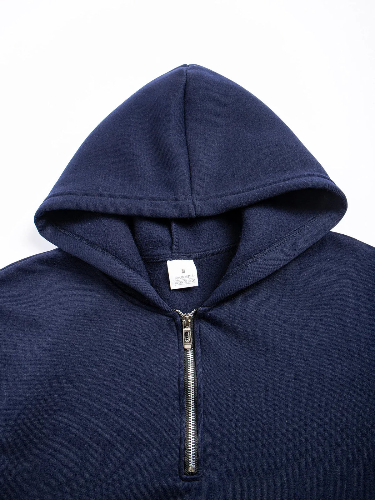 Men’s Half-Zip Hoodie – Loose Fit Long Sleeve Sweatshirt | Autumn Casual Pullover