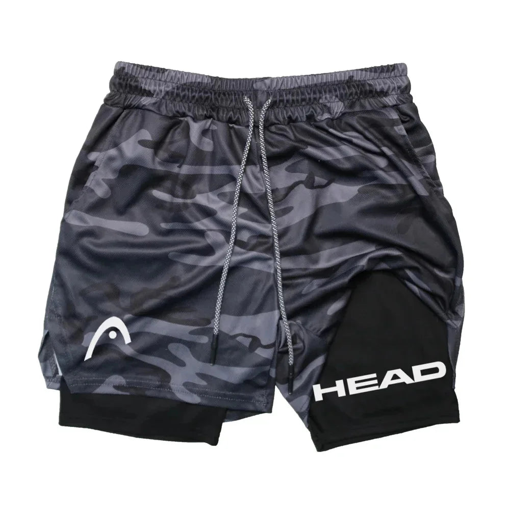 Men's Berserker Anime Running Shorts – 2-in-1 Double Layer Quick-Dry