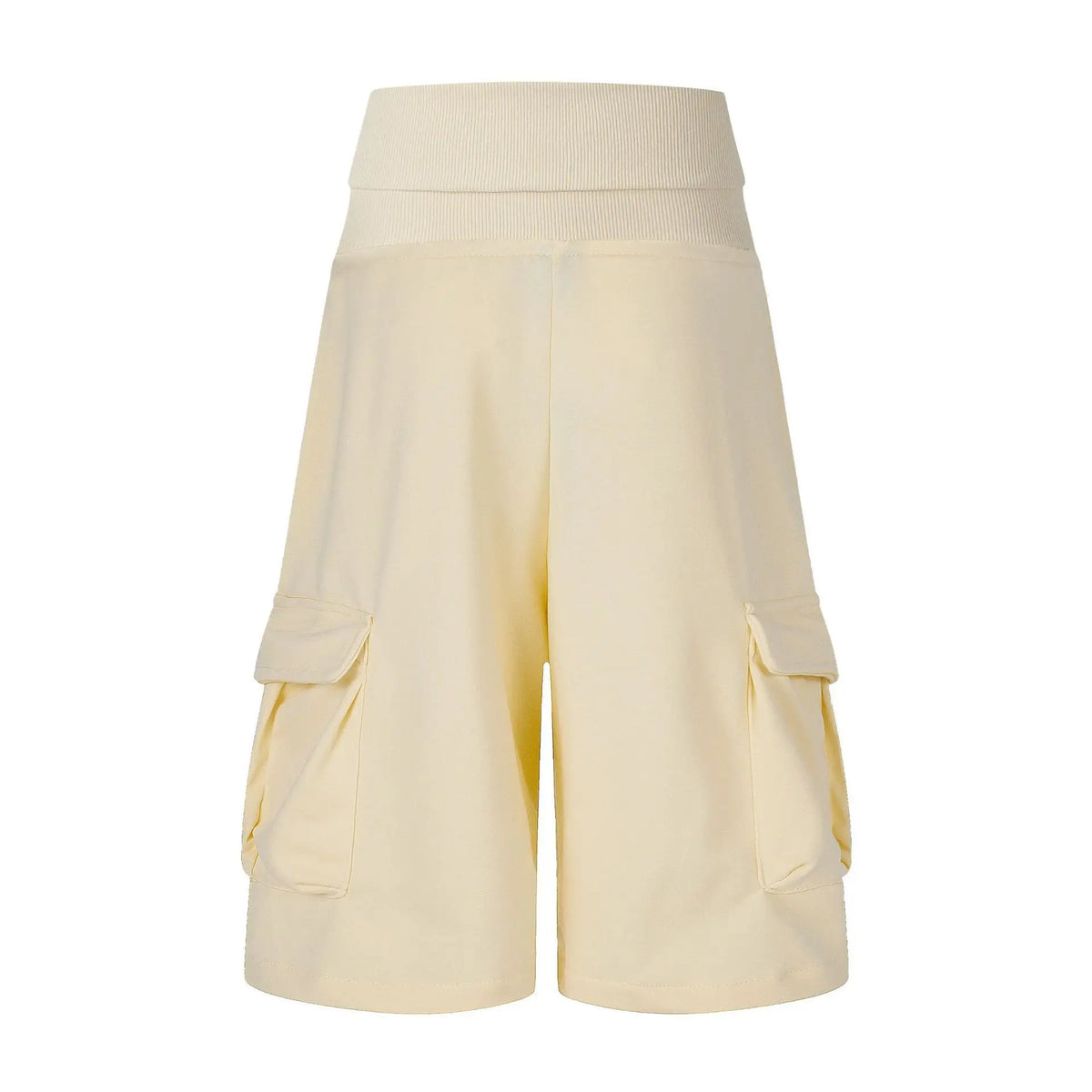Women’s Summer Wide-Leg Pants – Loose Drapey Casual Trousers with Pockets, American-Style Sporty Streetwear