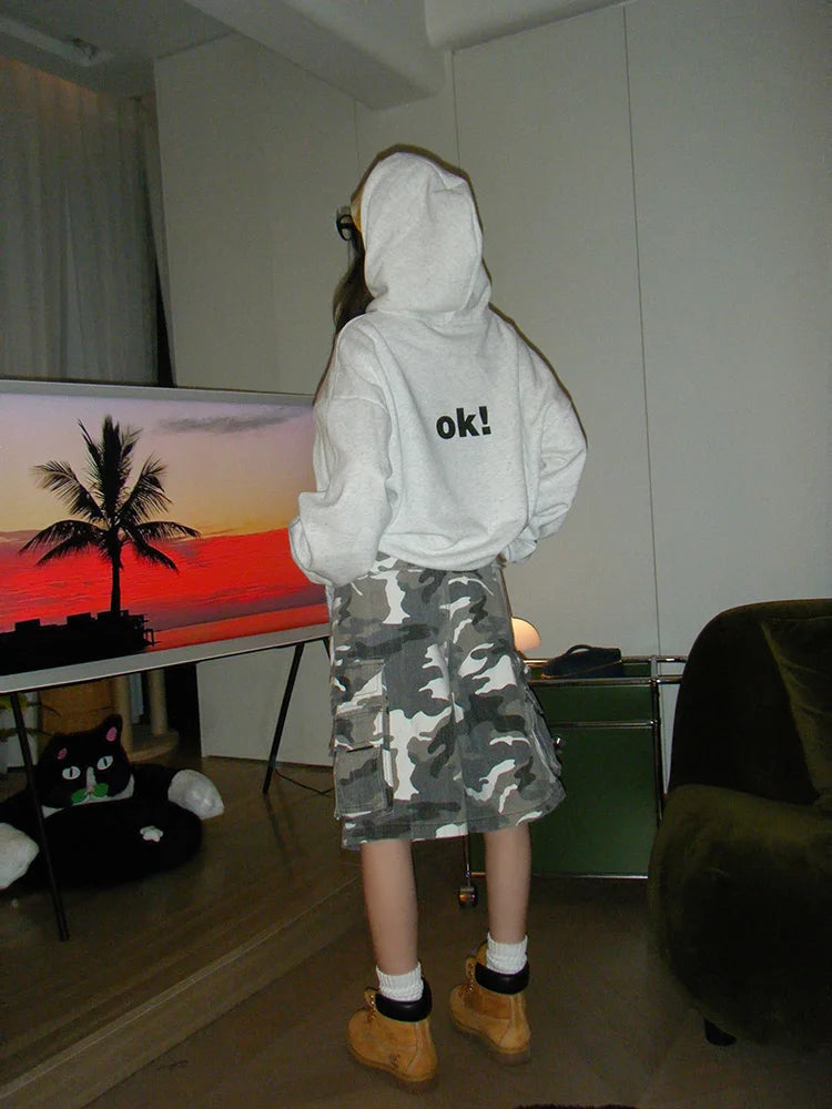 Tawaaiw Cartoon Print Hooded Hoodie – Women’s Streetwear Collection