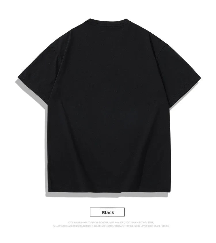 Men's Vintage Short Sleeve T-Shirt – Hip Hop Streetwear Heavyweight Tee