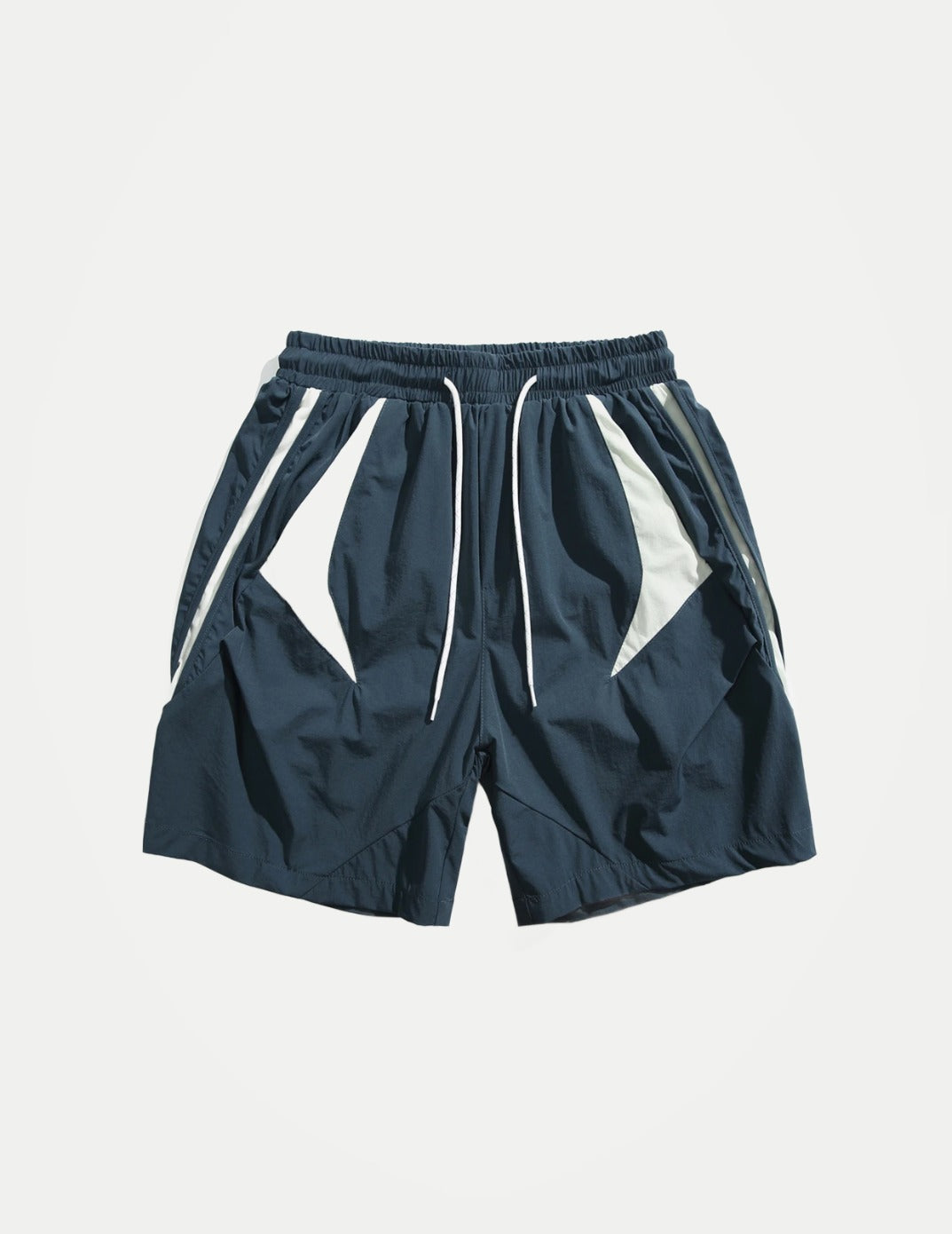 Unisex Summer Patchwork Shorts – Knee-Length Baggy Streetwear Shorts, Casual Harajuku Sport & Vintage Style