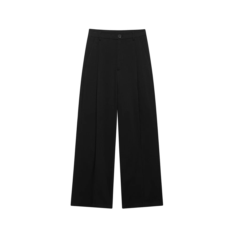 Women’s High Waist Straight Leg Office Pants