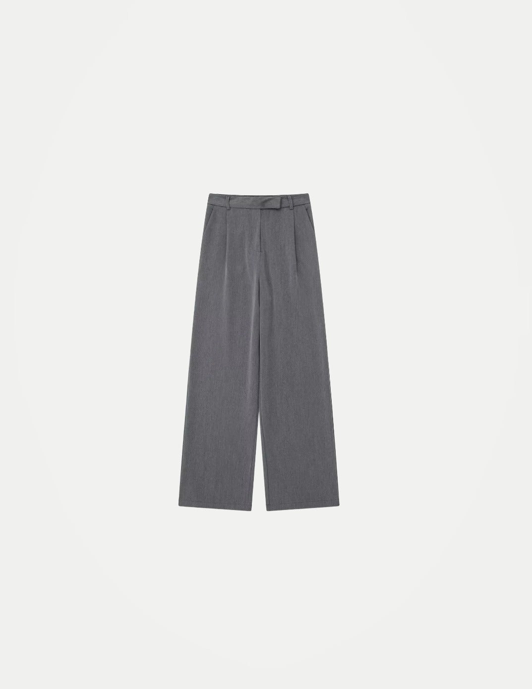 Willshela Women’s High-Waist Pants – Front Zipper Straight-Leg Trousers