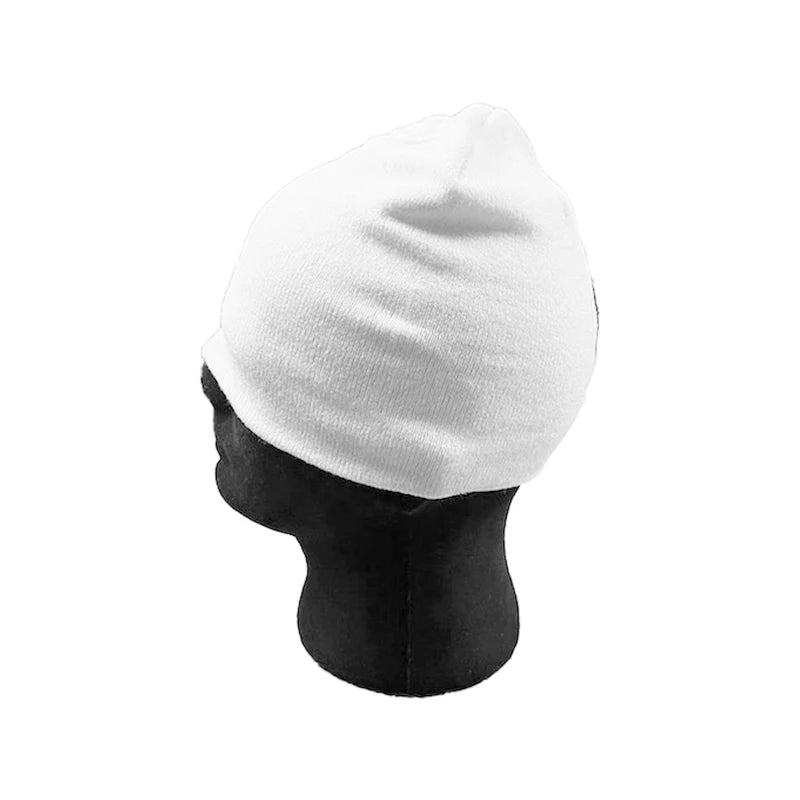 Unisex Y2K Knit Beanie – Vintage Goth Streetwear Winter Hat, K-Pop Hip Hop Fashion Skull Cap