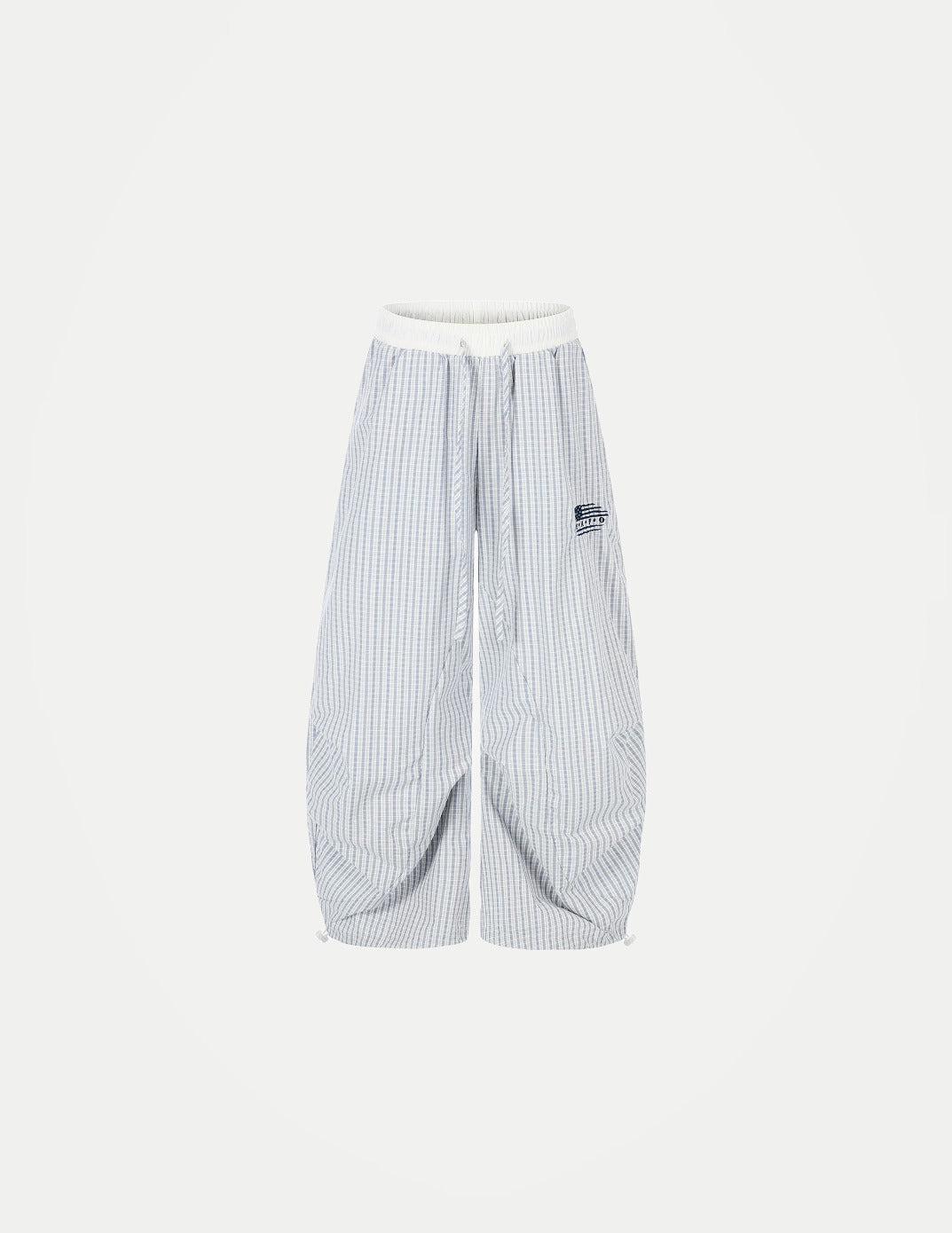 Vintage Checkered Wide-Leg Pants – Pleated Loose Trousers | American Hiphop Summer Streetwear