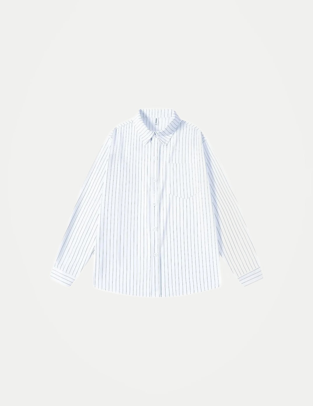 Men’s Striped Casual Shirt – Loose-Fit Long-Sleeve Button-Up | Stylish Spring & Autumn Everyday Wear