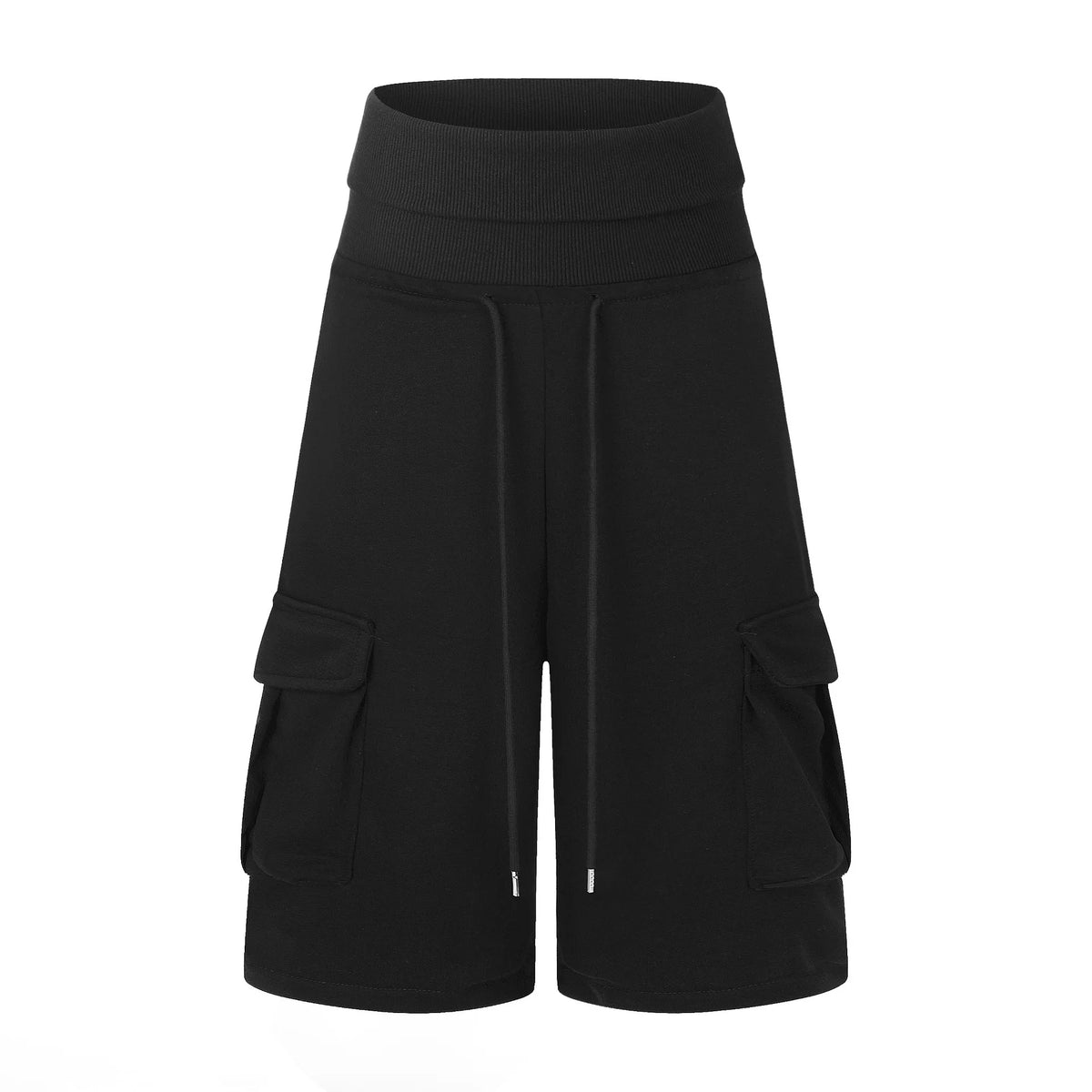 Women’s Summer Wide-Leg Pants – Loose Drapey Casual Trousers with Pockets, American-Style Sporty Streetwear
