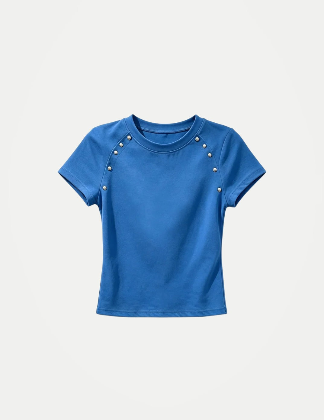 Women’s Plus Size Casual T-Shirt – Short Sleeve Slim-Fit Summer Top
