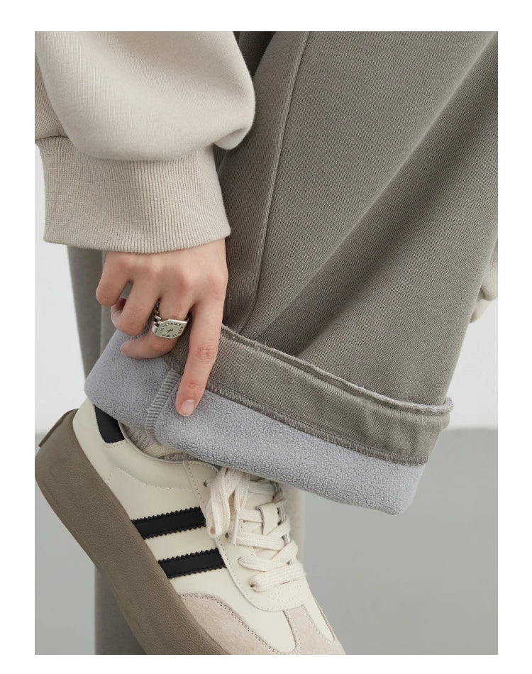 CHIC VEN Women’s High-Waist Pants – Loose Drawstring Casual Trousers