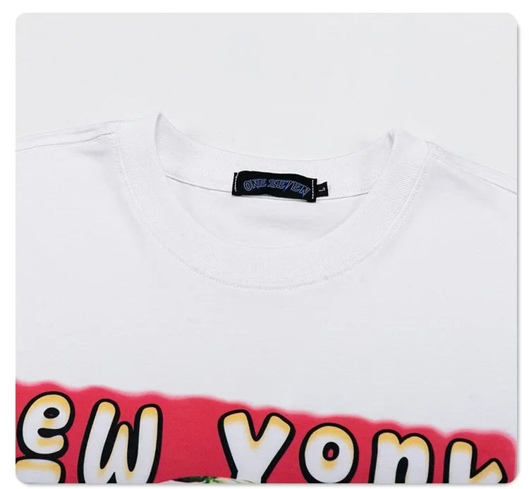 Men's Skull Soldier Printed T-Shirt – Oversized Retro Streetwear Summer Tee