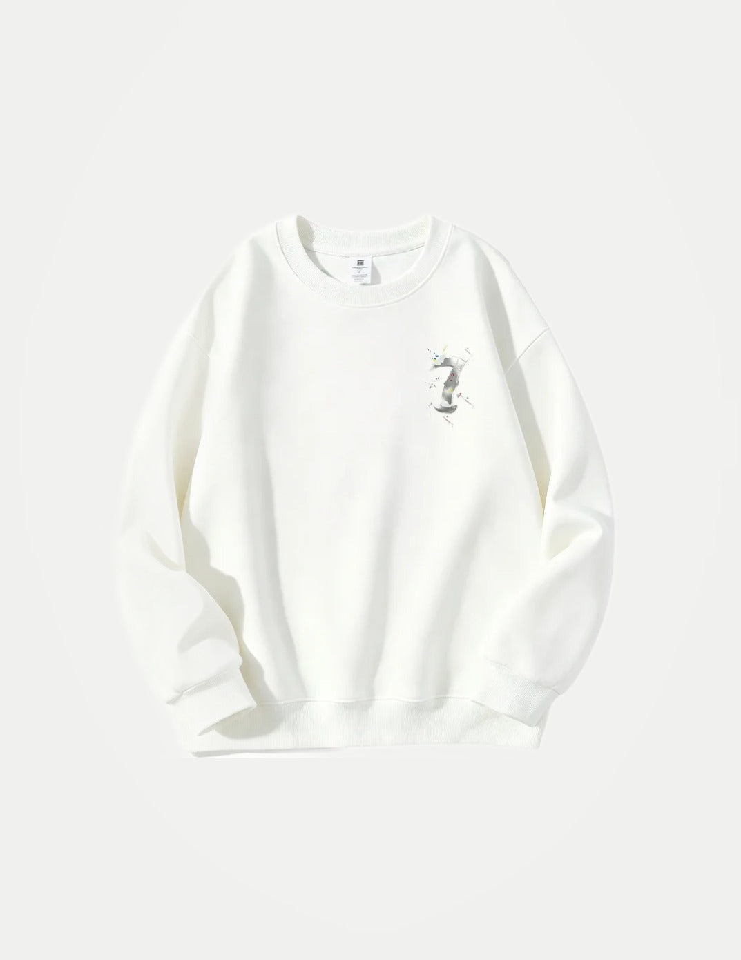 Men’s Casual Cotton Sweatshirt – Loose Fit Crew Neck Pullover | American Campus Style