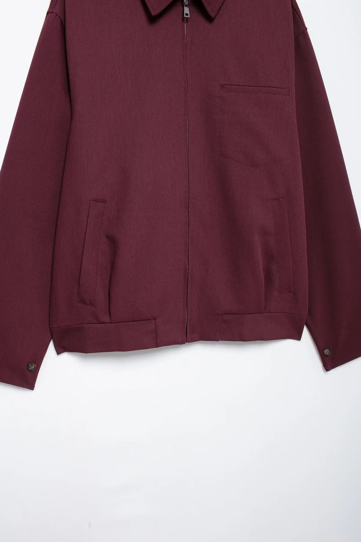 Women’s Retro Bomber Jacket – Loose Fit Zip-Up Fall Coat