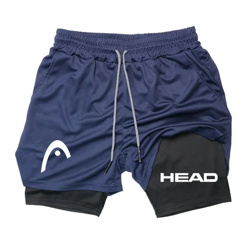 Men's Berserker Anime Running Shorts – 2-in-1 Double Layer Quick-Dry