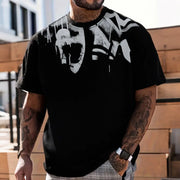 Men's Vintage Short Sleeve T-Shirt – Hip Hop Streetwear Heavyweight Tee