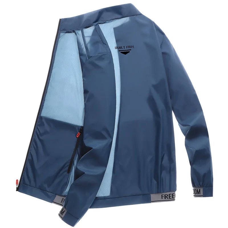 Men’s Summer UV Protection Jacket – Breathable Ice Silk Sun Shield | Lightweight Cooling Casual Outerwear