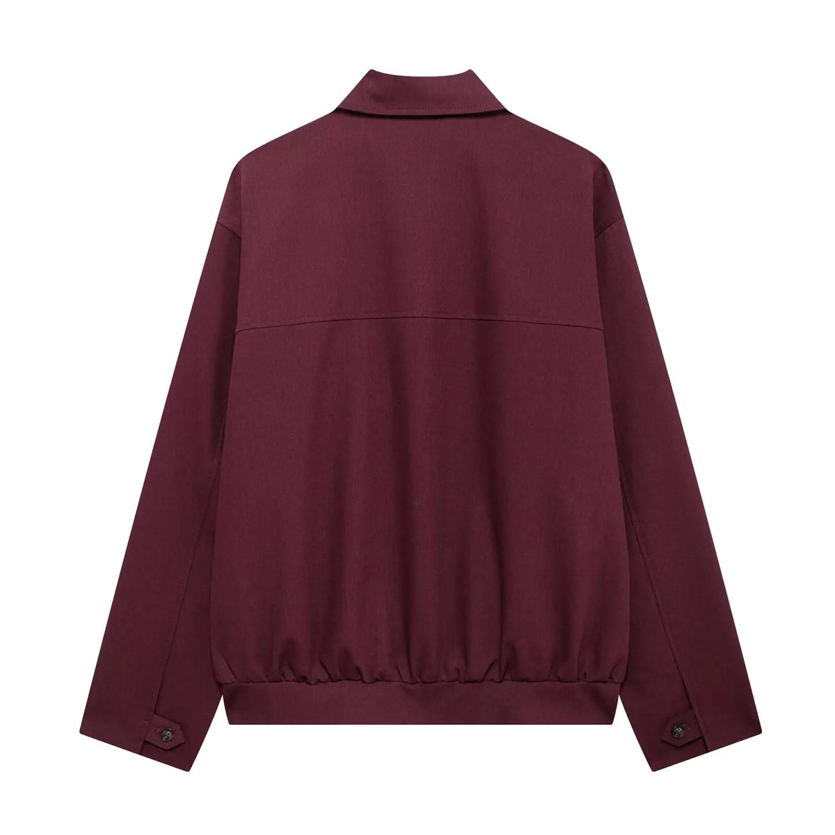 Women’s Retro Bomber Jacket – Loose Fit Zip-Up Fall Coat