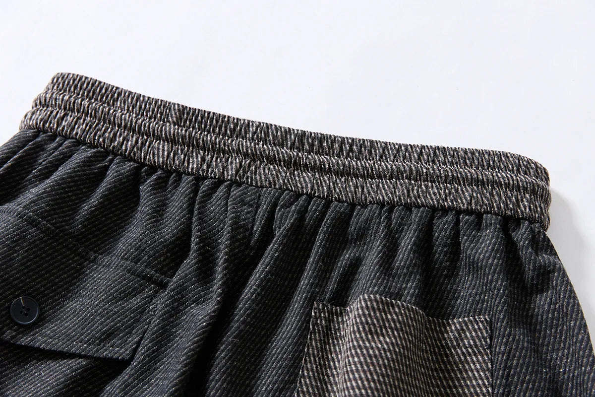 Men's Casual Loose Shorts – Summer 2026 Straight Leg Cotton