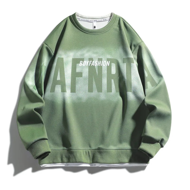 Trendy Brand Men's round Neck Printed Sweatshirt New Arrival