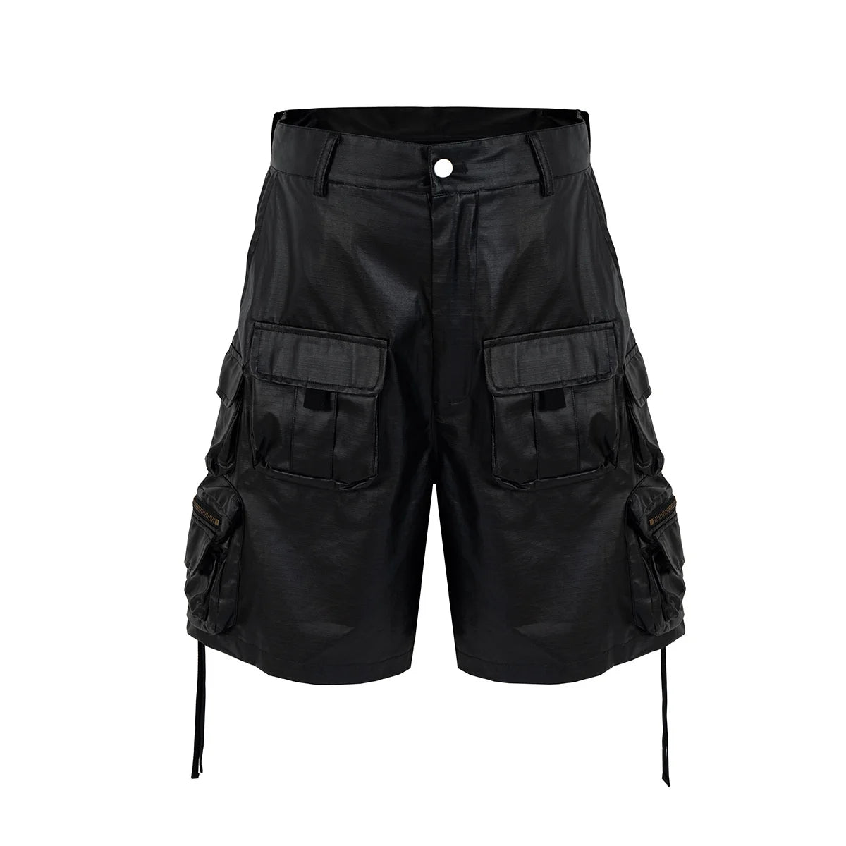Unisex Multi-Pocket Cargo Shorts – Loose Fit Techwear Utility Shorts, High Street Casual Shorts for Men & Women