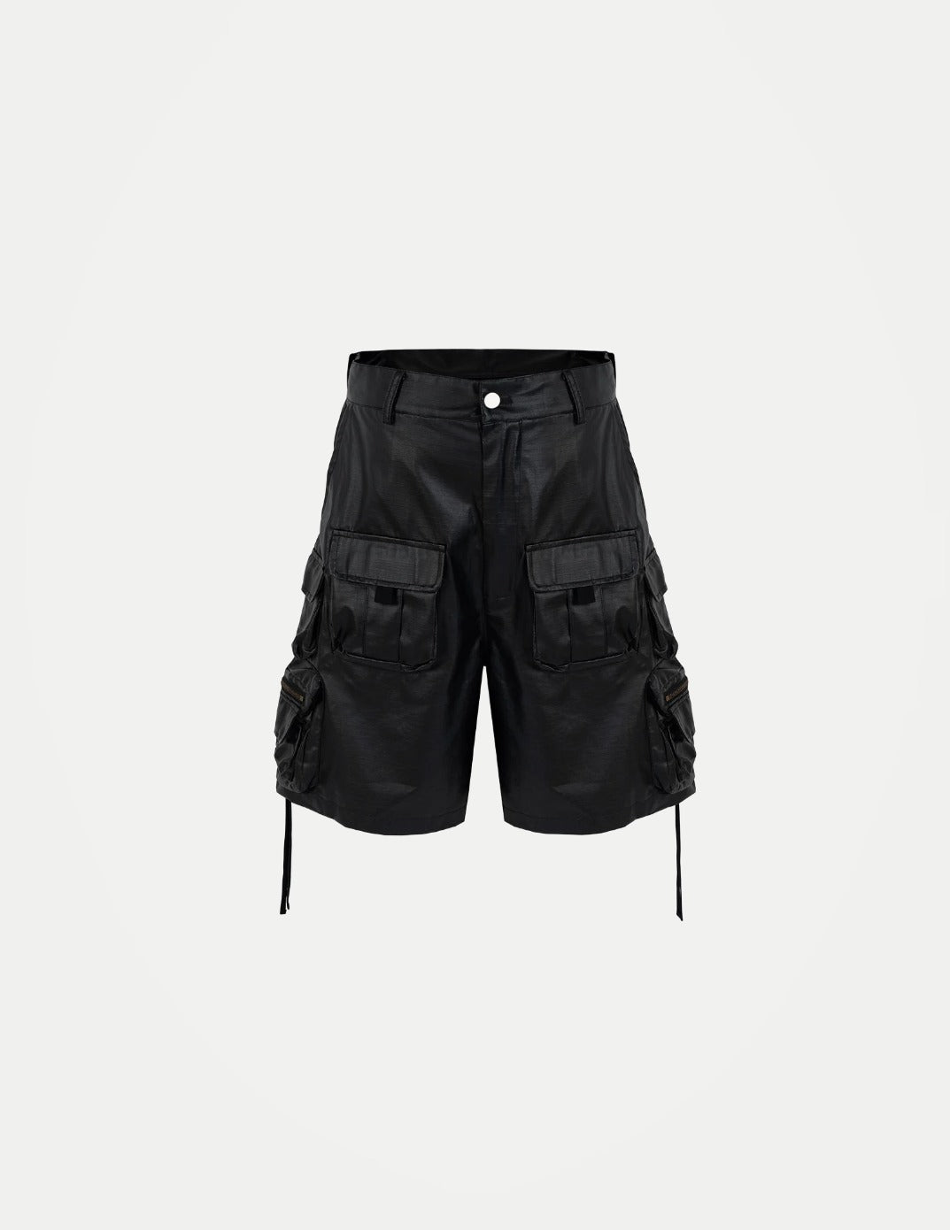 Unisex Multi-Pocket Cargo Shorts – Loose Fit Techwear Utility Shorts, High Street Casual Shorts for Men & Women