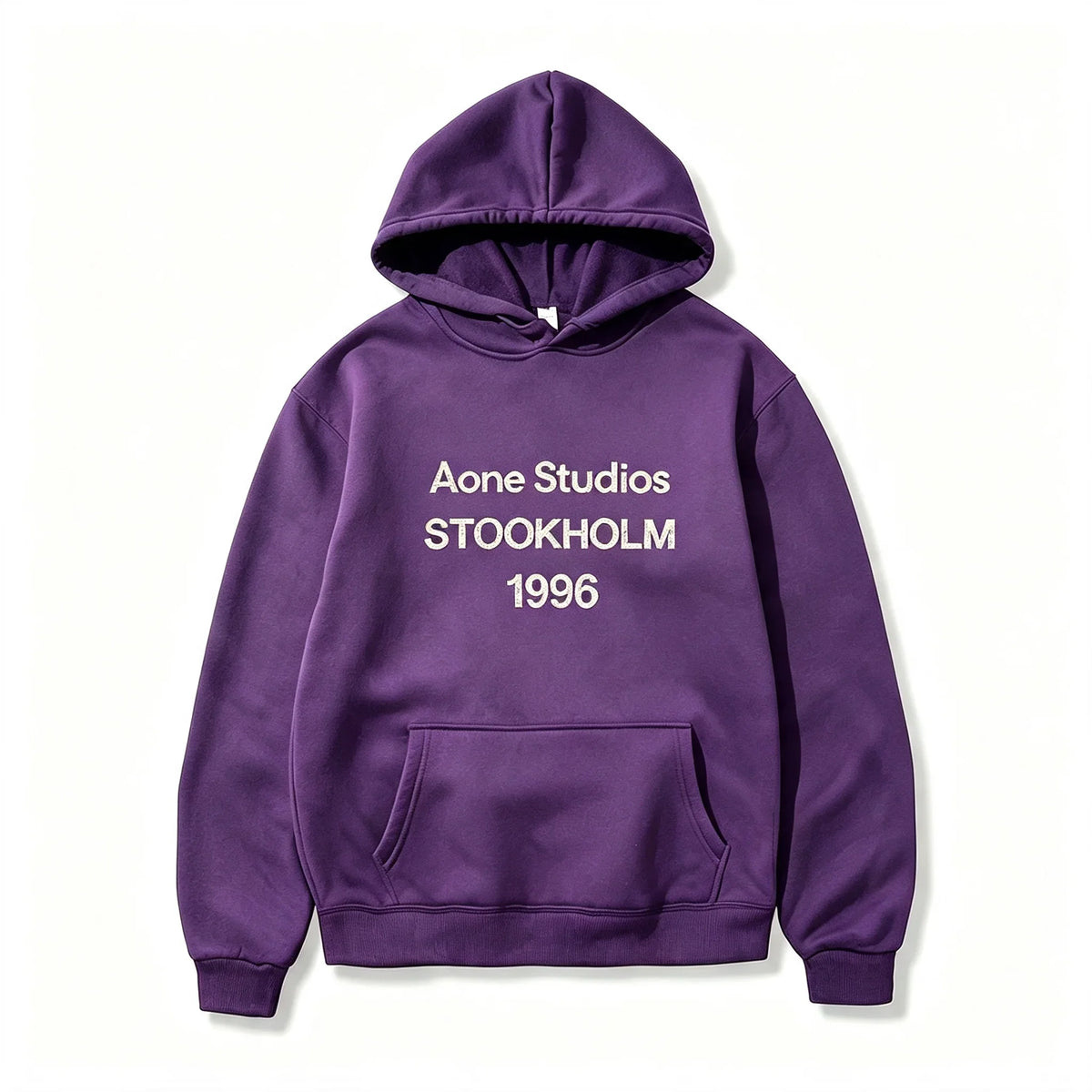 Unisex Vintage Distressed Print Hoodie – Retro Text Graphic Pullover Sweatshirt, Casual Streetwear Top