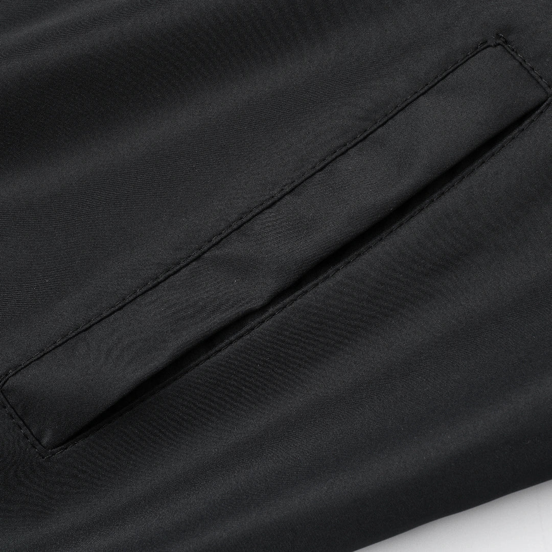Men's Baseball Collar Solid Colour Jacket – Lightweight Business-Casual Short Coat for Spring & Autumn
