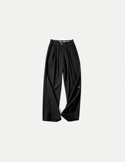 Women’s High-Waist Wide-Leg Pants – Lightweight Breathable Straight-Leg Trousers | Loose Casual Yoga & Summer Sweatpants
