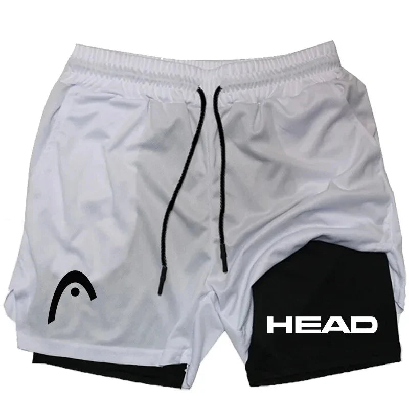 Men's Berserker Anime Running Shorts – 2-in-1 Double Layer Quick-Dry