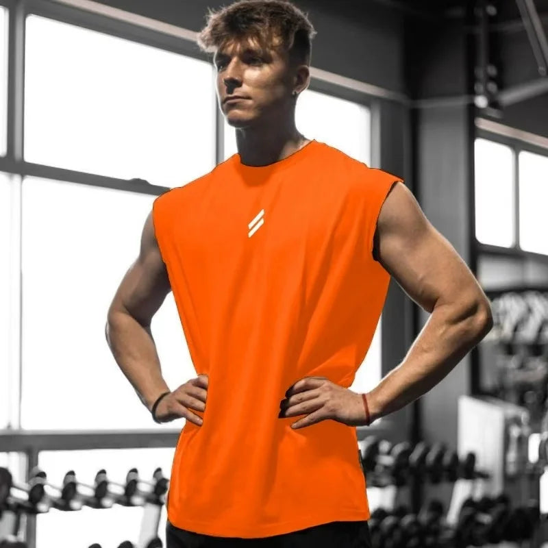 Men’s Performance Mesh Tank Top – Breathable Quick-Dry Sleeveless Workout Shirt | Gym, Training & Fitness
