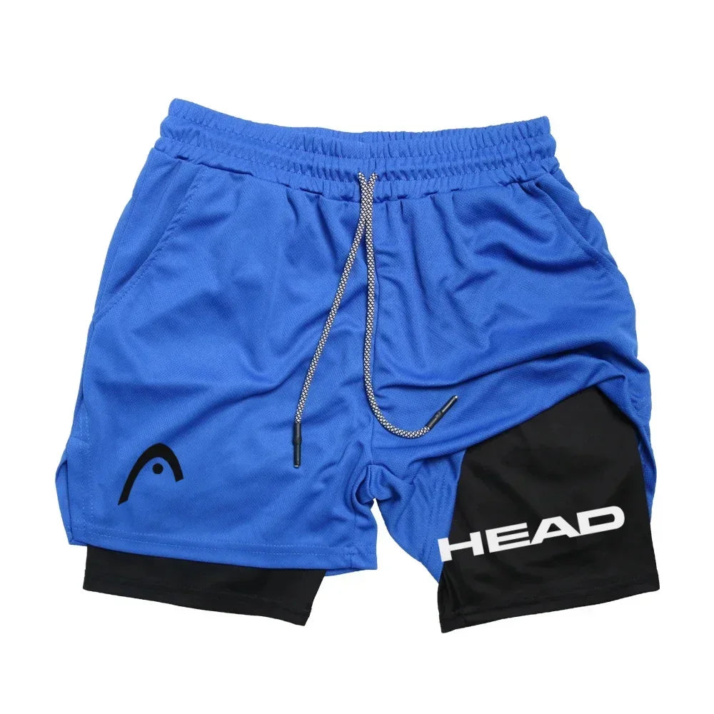 Men's Berserker Anime Running Shorts – 2-in-1 Double Layer Quick-Dry