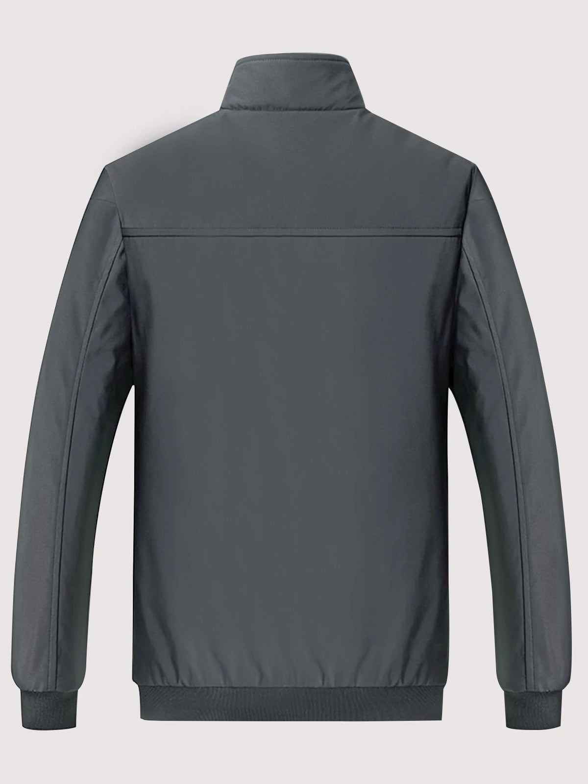 New Autumn and Winter Velvet Jacket Men's Stand-Up Collar Cotton Padded Thickened Warm Casual Jacket