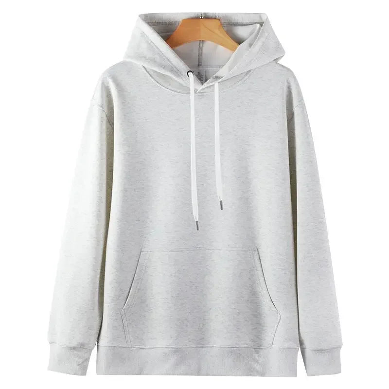 Men’s 320G Cotton Hoodie – Casual Long Sleeve Streetwear Sweatshirt