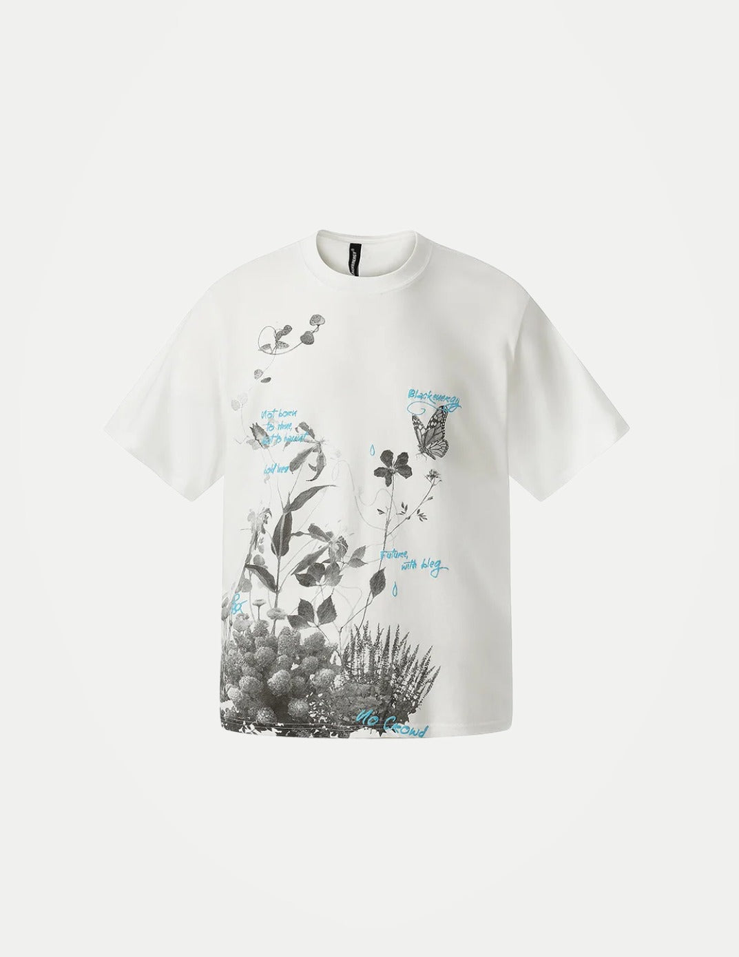 Unisex Floral Print T-Shirt – Loose Fit Cotton Casual Short Sleeve Top
