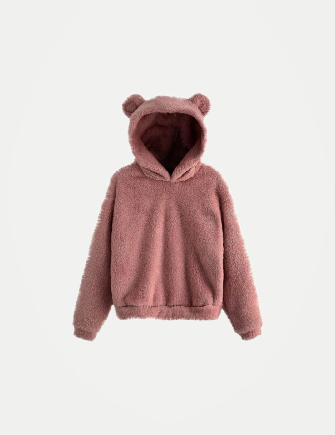 Women’s Rabbit Ear Hoodie – Cute Plush Warm Sweatshirt | Autumn & Winter