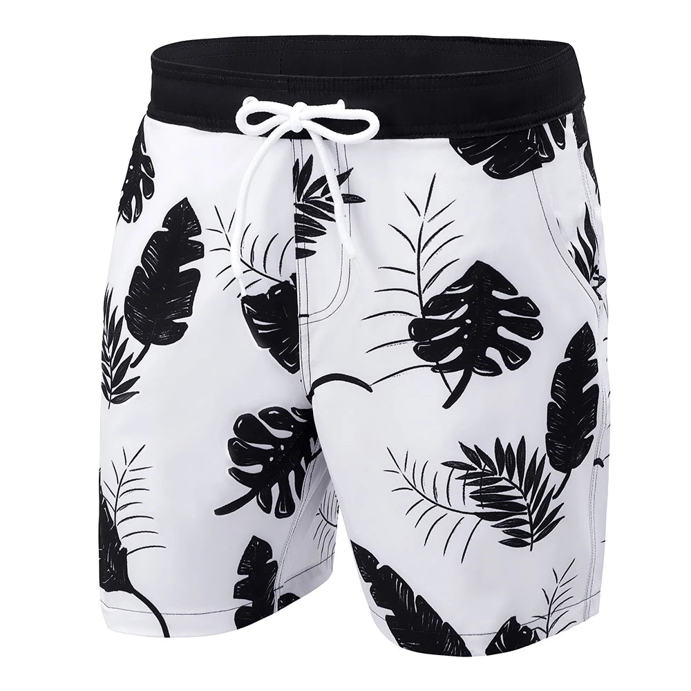 Voltsify Summer Drawstring Beach Shorts – Lightweight Multicolour