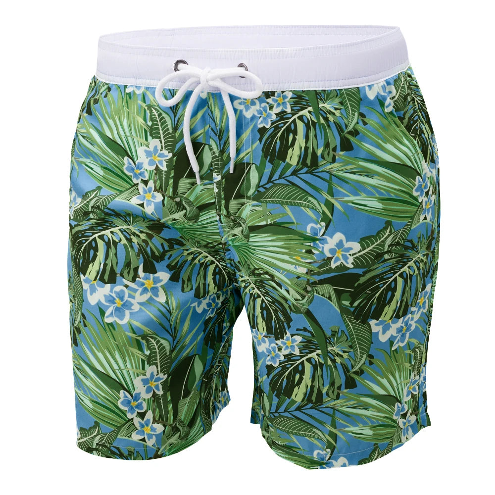 Voltsify Summer Drawstring Beach Shorts – Lightweight Multicolour
